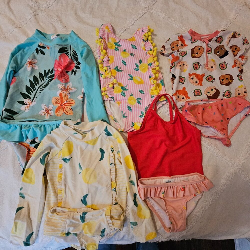 Toddler SwimSuit Bundle - Sizes 3T-4T